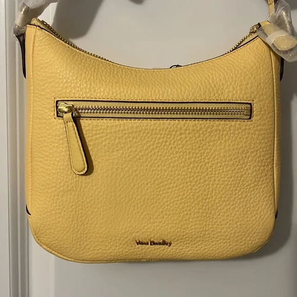 ALL LEATHER MINI VIVIAN CROSSBODY - SYCAMORE BANANA 🍌 - Picture 6 of 6
